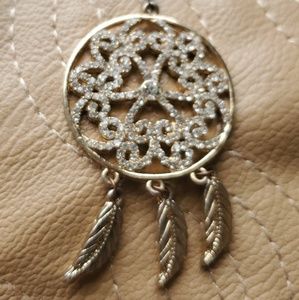 Dream catcher necklace